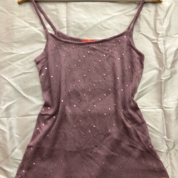 SCULLERS Cami top with sequence details. - Picture 3 of 3